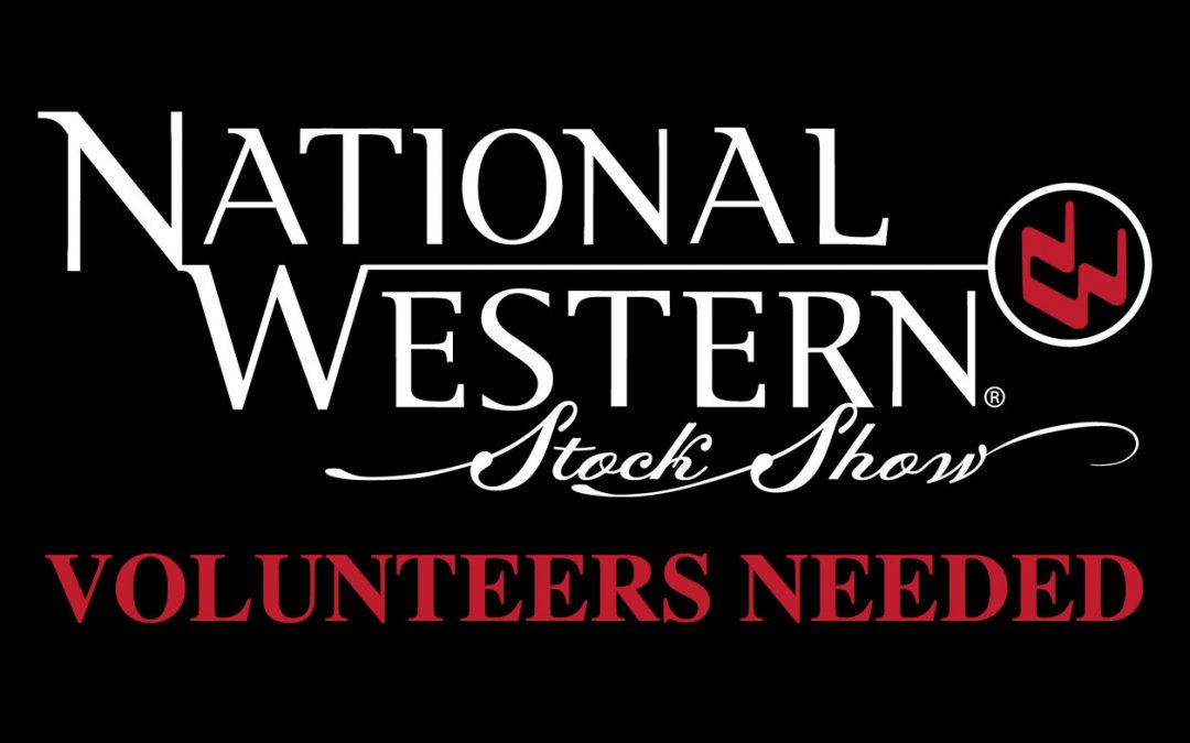 Volunteers Needed @ National Western Stock Show